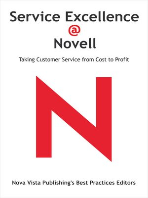 cover image of Service Excellence @ Novell